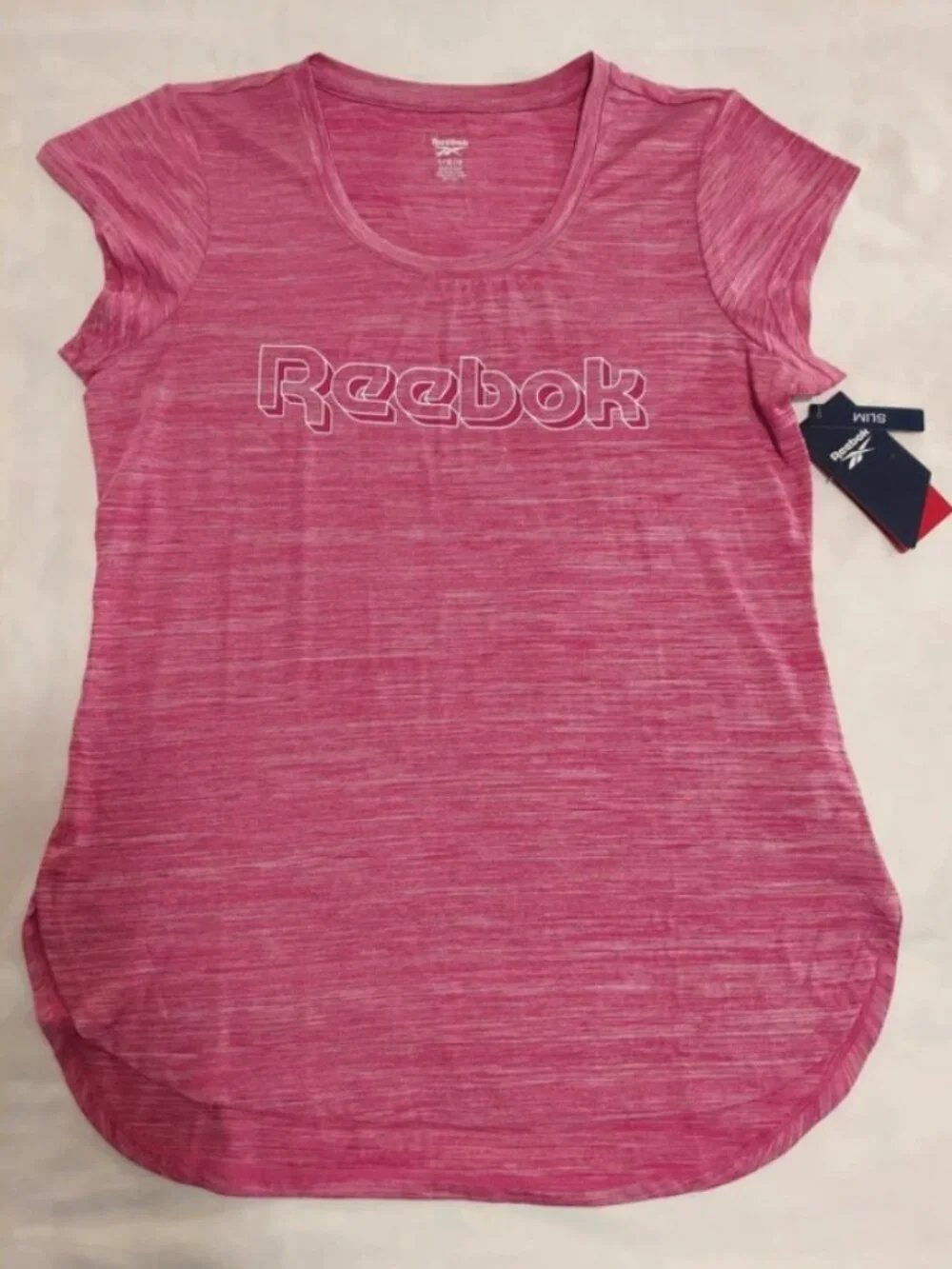 NWT Reebok Logo Tee - Picture 6 of 8